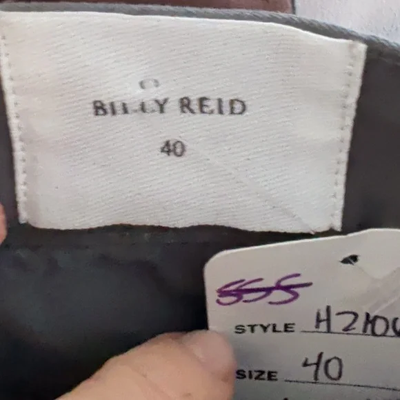 Billy Reid Nwt Charcoal Leonard Chinos